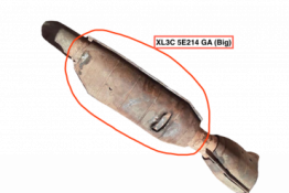 Викуп каталізатора XL3C 5E214 GA (REAR) M9 089 OAT Марка автомобіля Ford     Вставка каталізатора Кераміка Тип палива Бензин