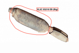 Викуп каталізатора XL3C 5G218 EB (REAR) M9 091 RIT Марка автомобіля Ford     Вставка каталізатора Кераміка Тип палива Бензин